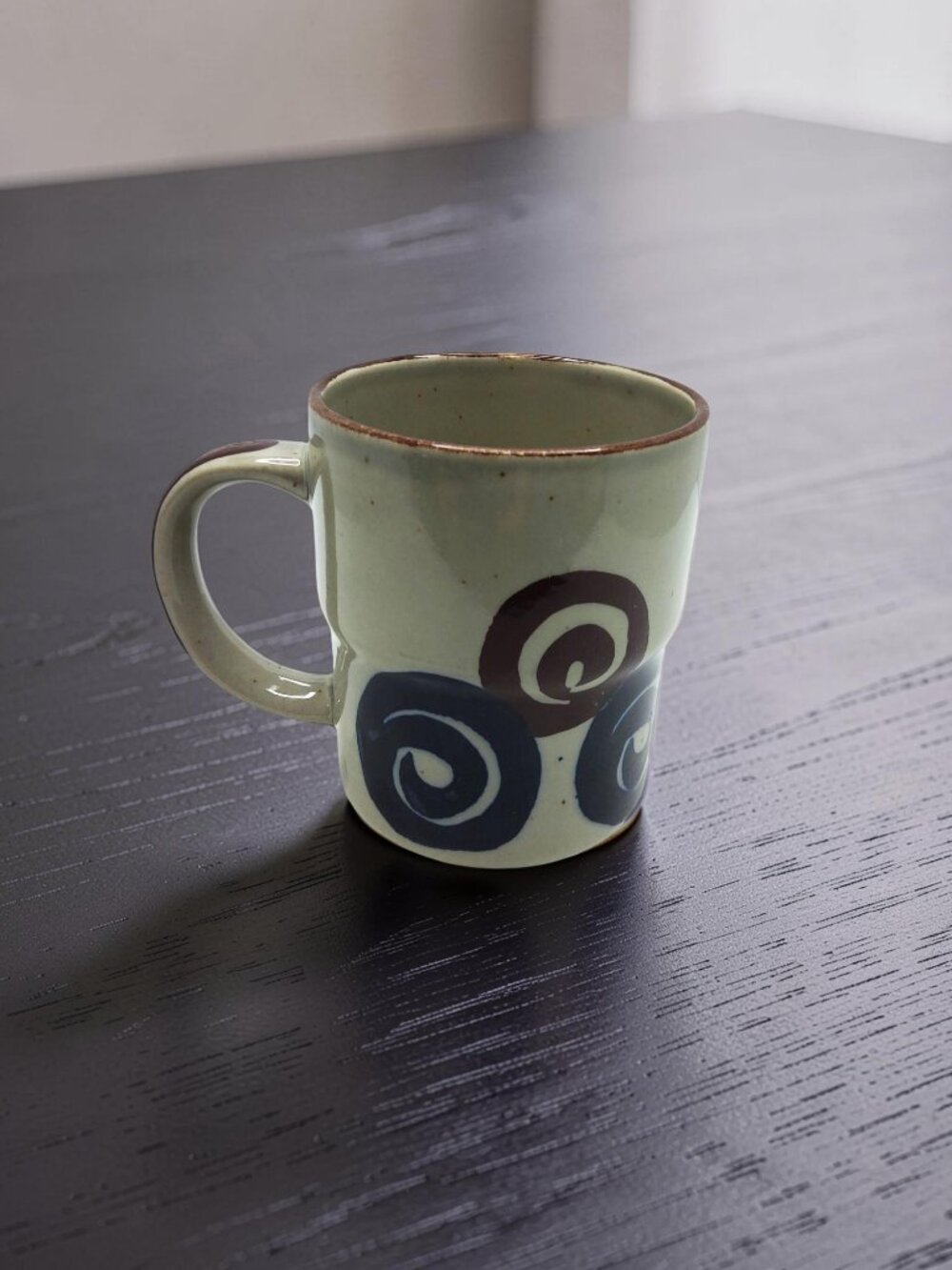 vintage hearthside potters pride japan handcrafted Tan,Brown Stoneware coffee mu - Picture 10 of 16